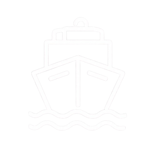 Icono de barco para servicio de fontanería náutica en Port Adriano