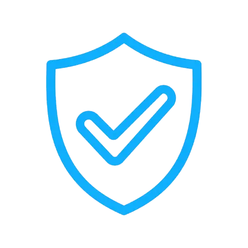 Icono de escudo para soluciones fiables de yacht plumbing