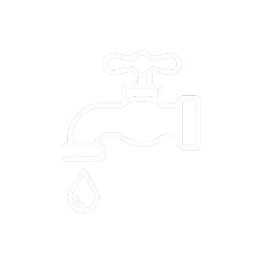 Icono de grifo de agua para sistemas de agua dulce en yates