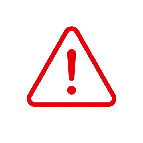 Icono de alerta por posibles daños de una fuga de agua